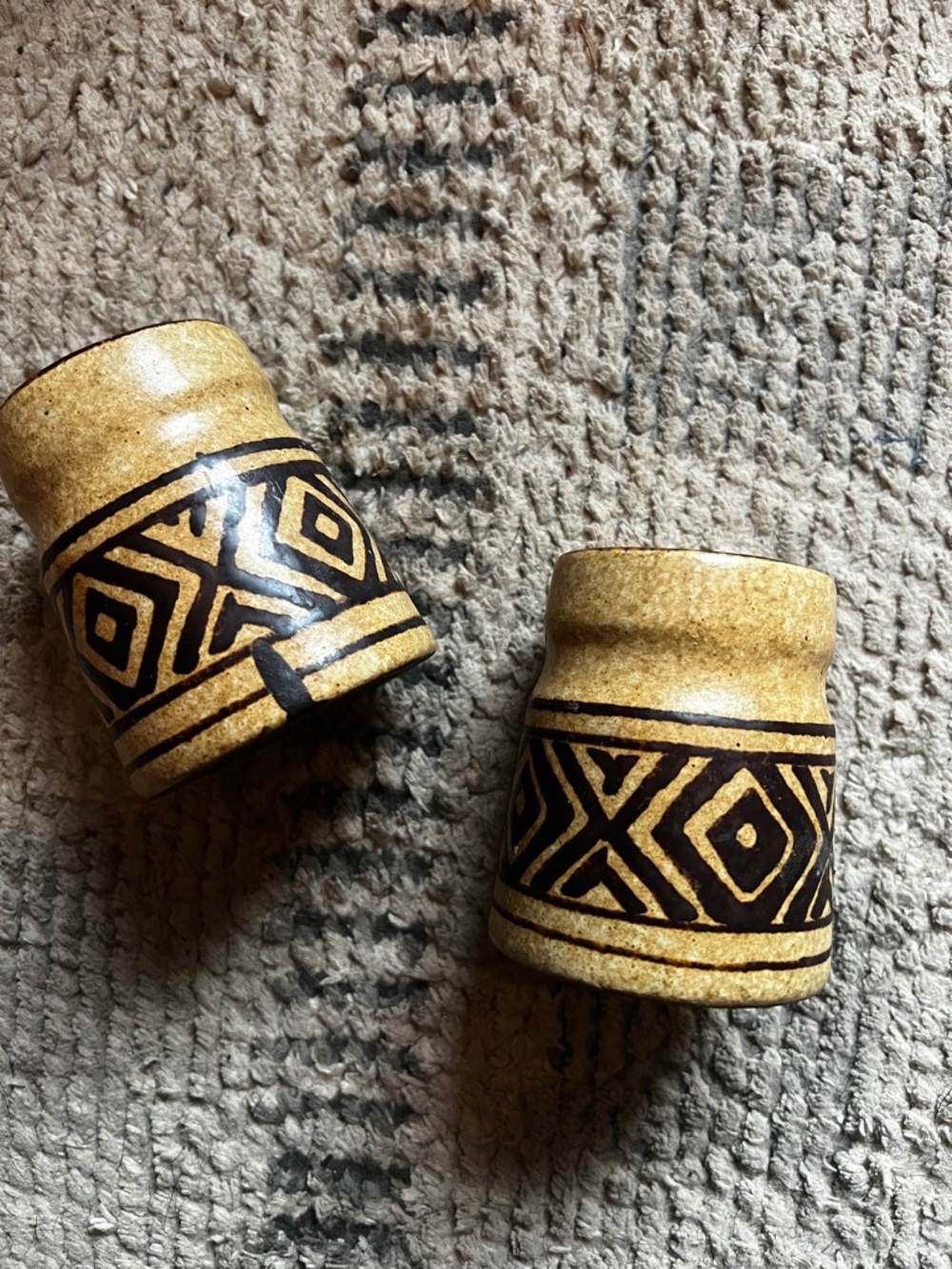 Vintage Ceramic Salt and Pepper Shakers